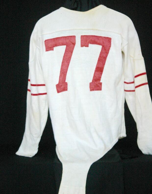 1949 Galloping Ghost Ireland Quigley team jersey