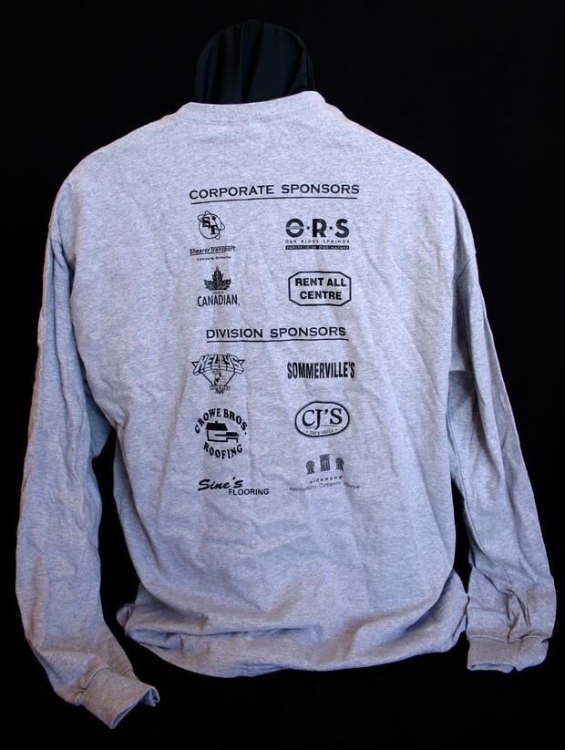 2017 Rice Lake Oilers commemorative jersey