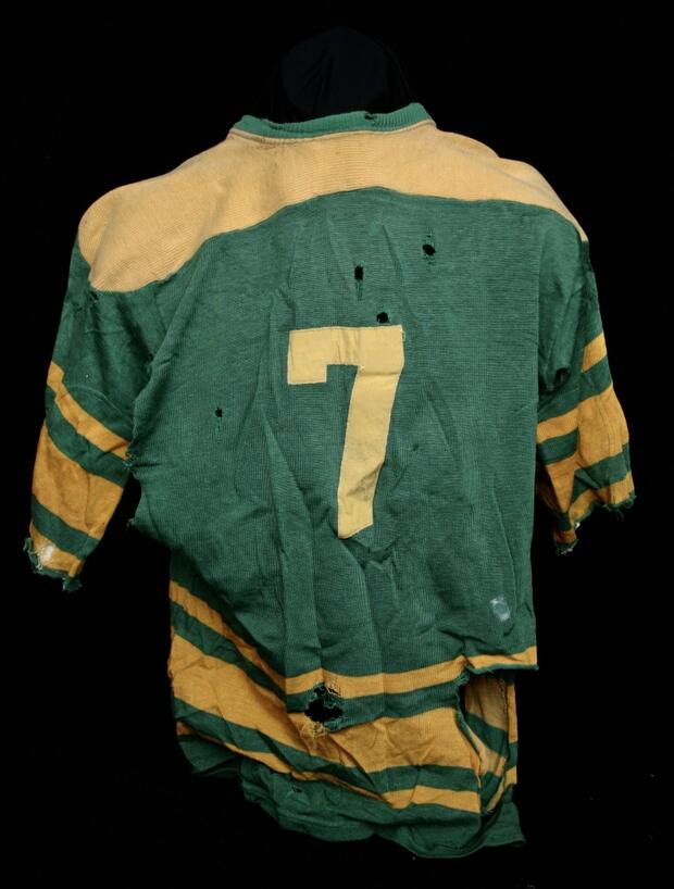 1973-74 Cobourg Mercantile hockey jersey Plaza
