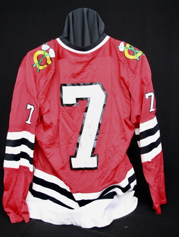 1976-77 Cobourg Mercantile hockey jersey