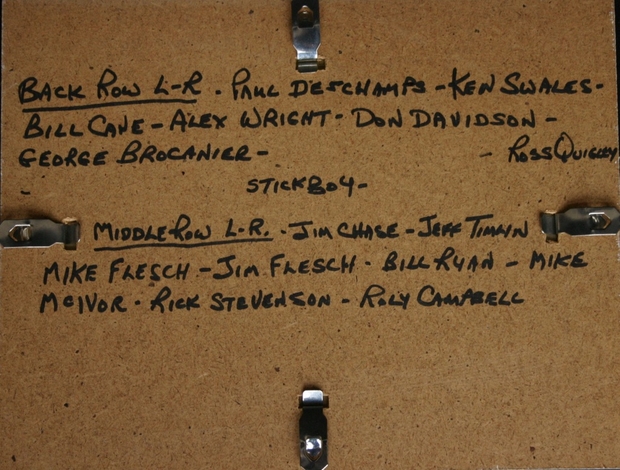 1978 Cobourg Mercantile hockey team photo