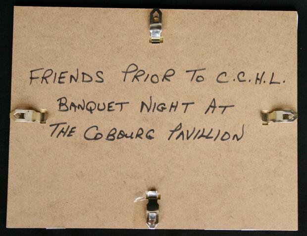 1957 CCHL awards ceremony at The Pav photos