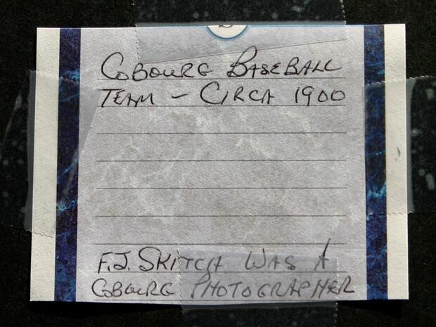 1900 - Cobourg A & C baseball team photo