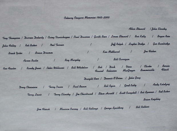 1965-2000 Cobourg Cougar print by K O'Mally Greer