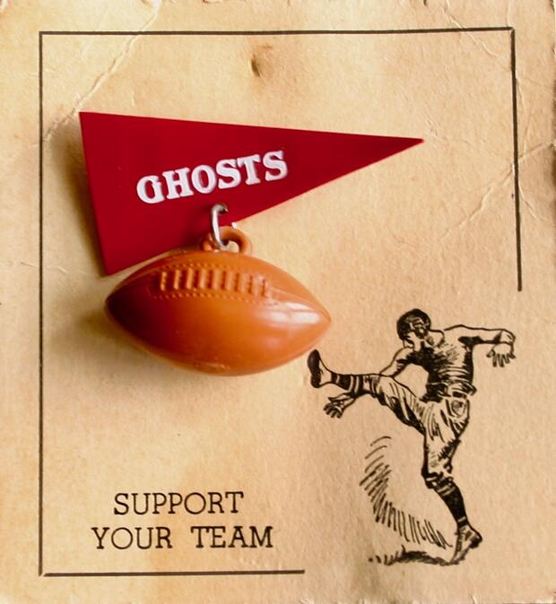 Galloping Ghosts supporter pin