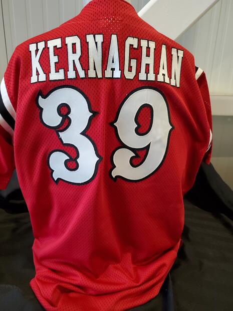 1992 Team Canada Marty Kernaghan softball jersey