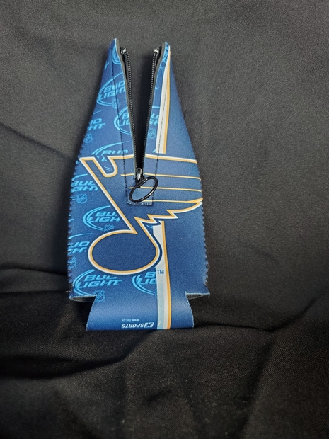 Gord Brooks beer coolie cover St Louis Blues