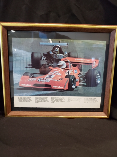 1975 Bill Brack photo in #1 formula racing car