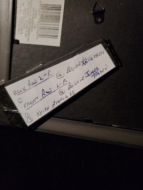 5 teenage bowlers- known names on back