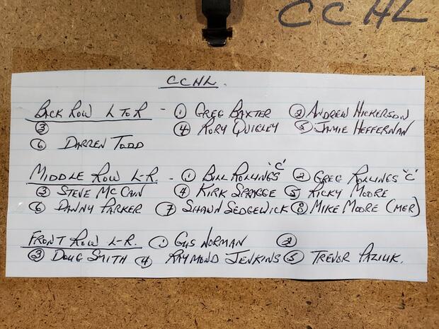 1979 CCHL Martins Sunoco PeeWee team photo