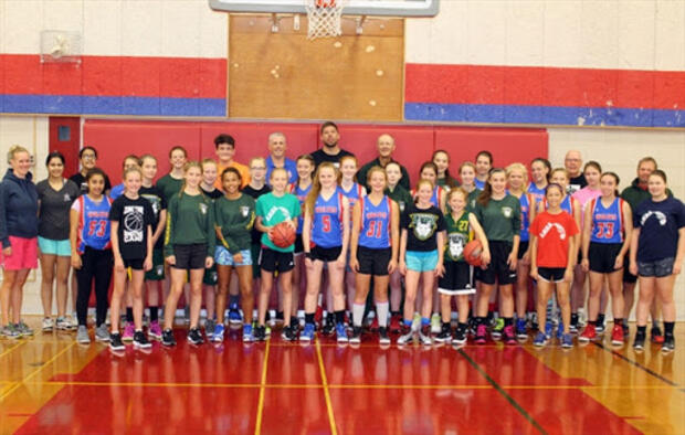 2017 LMBA Girls basketball camp Grades 6-11