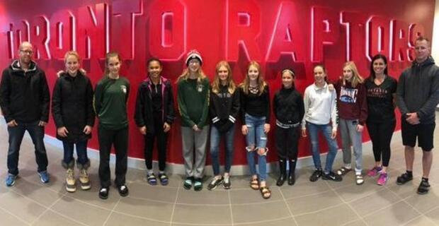 2018 LMBA Lynx Girls U14 practice at Raptors facility