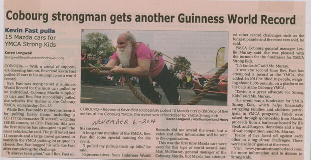 2014 Kevin Fast pulls 15 cars- 23rd GWR