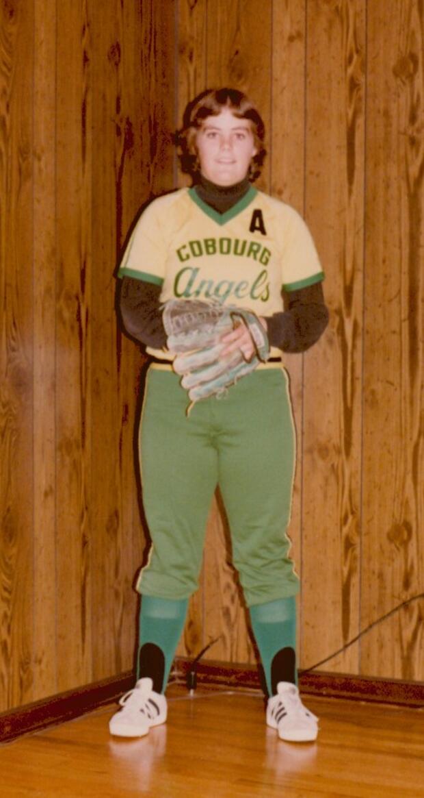 Marg Matthews photo in Cobourg Angels uniform