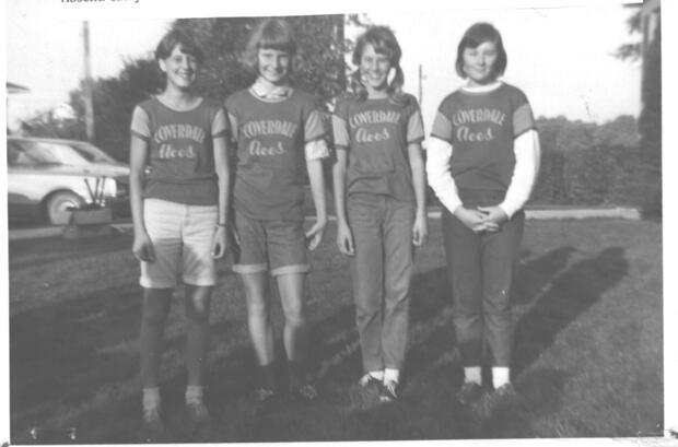 1965 Coverdale Aces Women's Fastball Team Photos