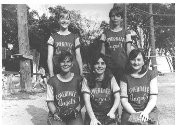 1968 Coverdale Angels Women's Fastball Team Photos