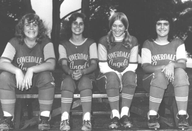 1972 Coverdale Angels Women's Fastball Team photos