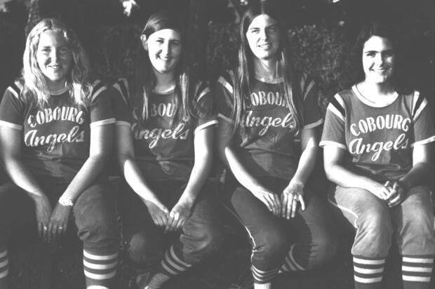 1974 Cobourg Angels Women's Fastball Team photos