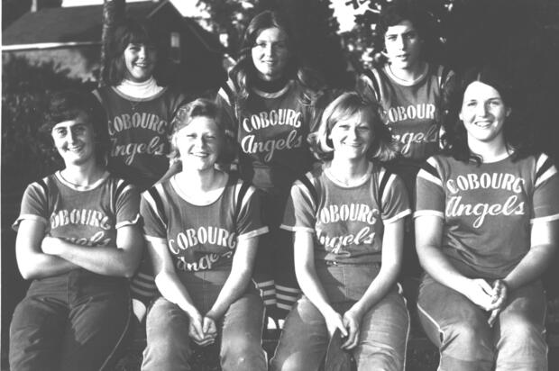 1974 Cobourg Angels Women's Fastball Team photos