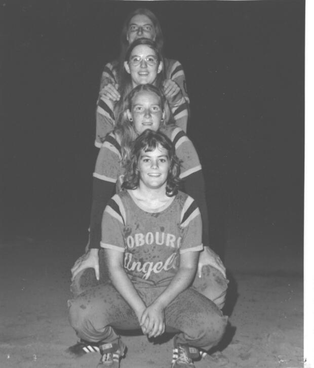 1976 Cobourg Angels Women's Fastball Team photos