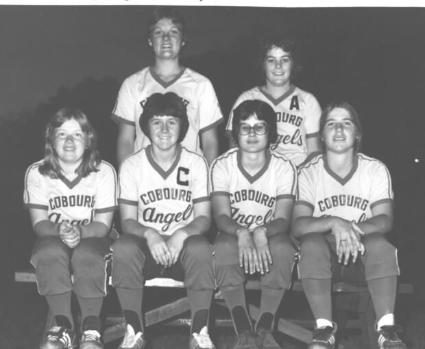 1978 Cobourg Angels Women's Fastball Team photos