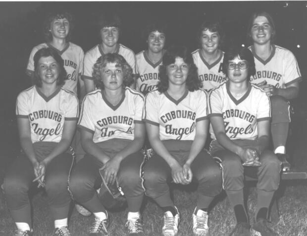 1978 Cobourg Angels Women's Fastball Team photos