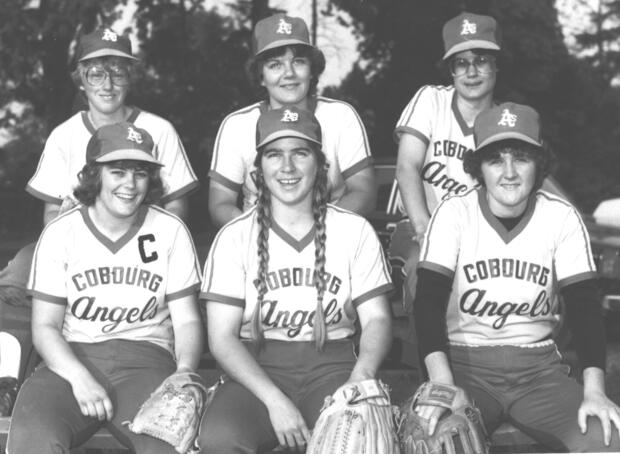 1980 Cobourg Angels Women's Fastball Team photos