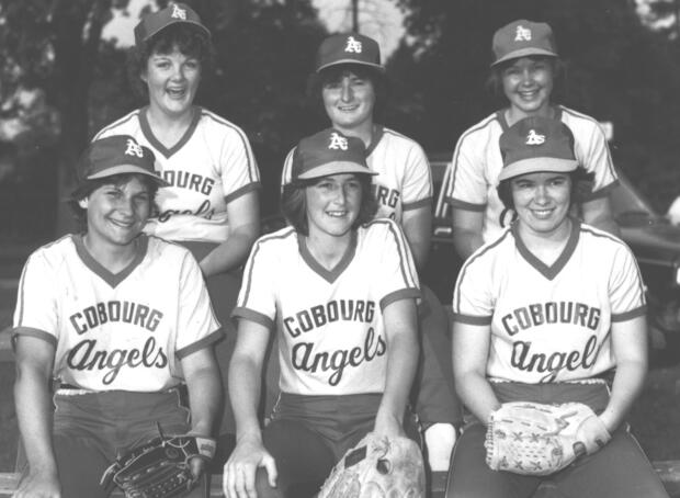 1980 Cobourg Angels Women's Fastball Team photos
