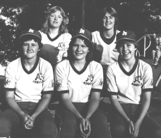 1982 Cobourg Angels Women's Fastball Team photos