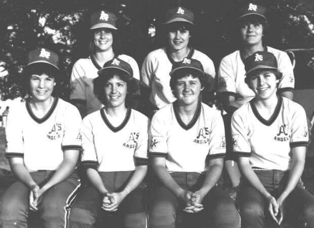 1982 Cobourg Angels Women's Fastball Team photos