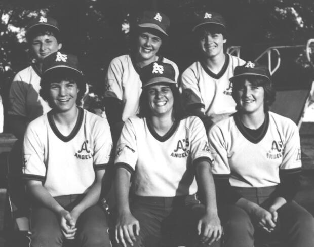 1982 Cobourg Angels Women's Fastball Team photos