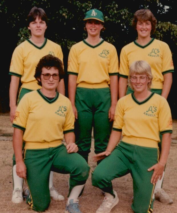 1983 Cobourg Angels Women's Fastball Team photos