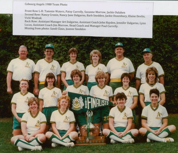 1988 Cobourg Angels Women's Fastball photo