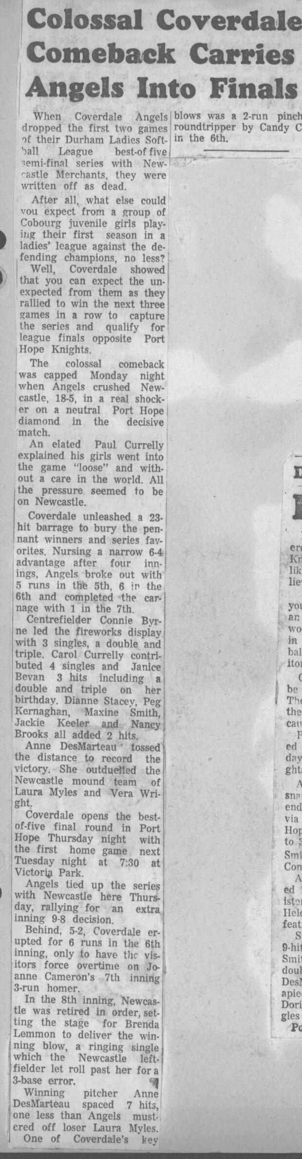 1968 Coverdale Angels