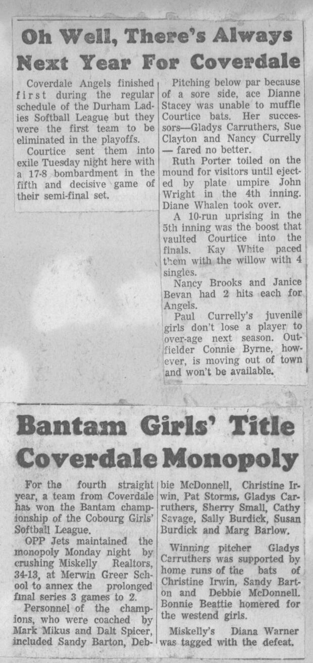 1969 Coverdale Angels