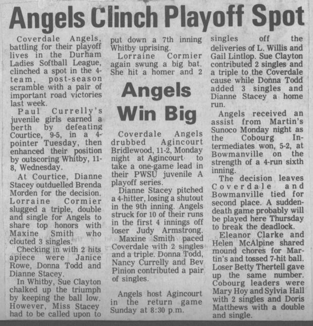 1970 Coverdale Angels