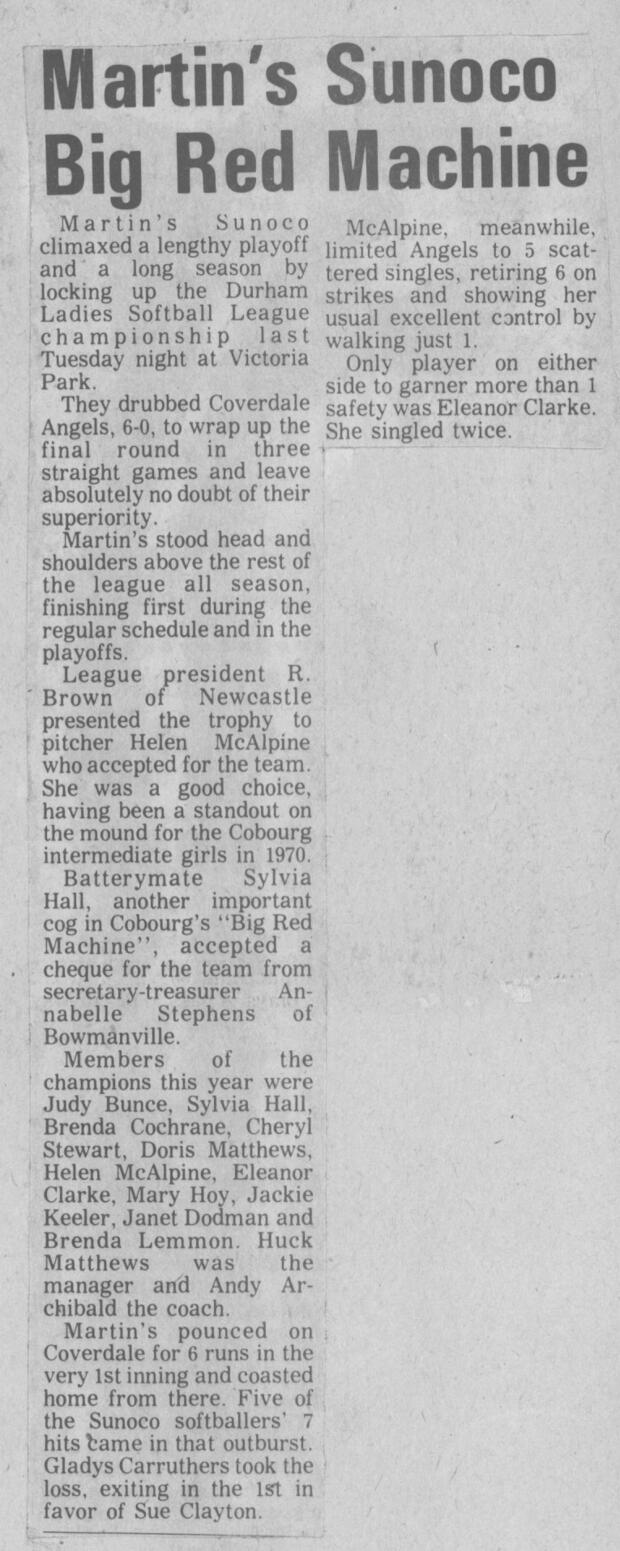 1970 Coverdale Angels