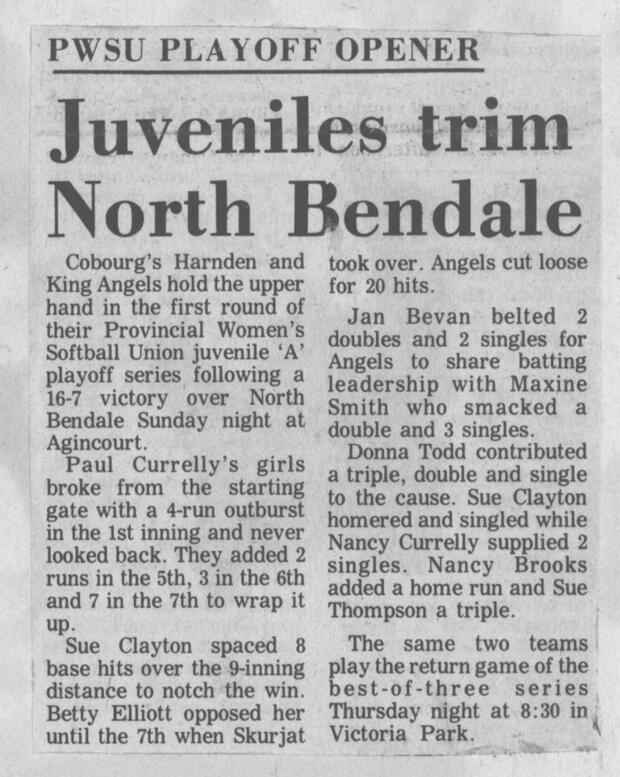 1971 Coverdale Angels 