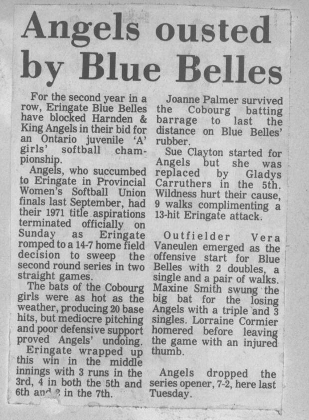 1971 Coverdale Angels 