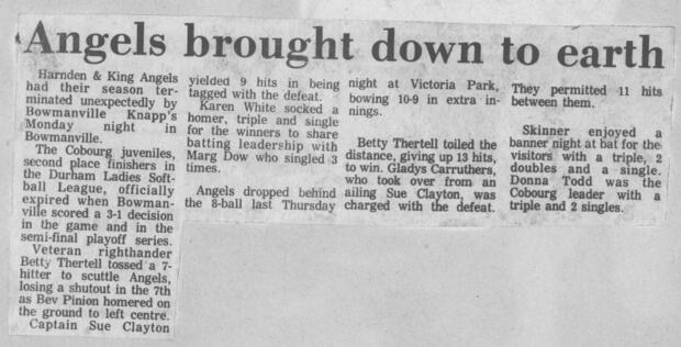 1971 Coverdale Angels 