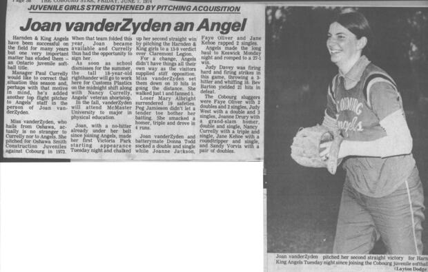 1974 Cobourg Angels