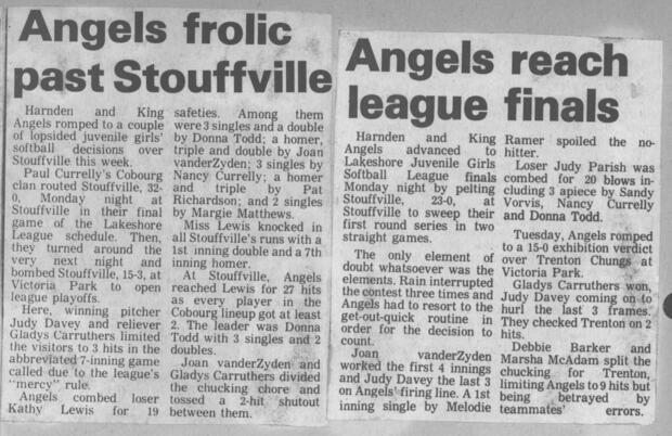 1974 Cobourg Angels