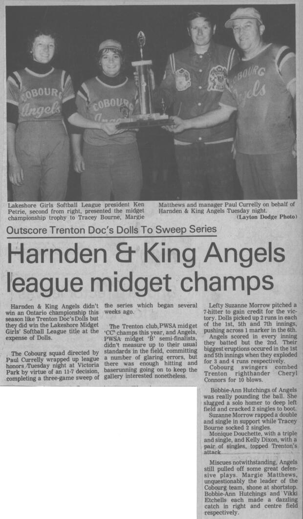 1977 Cobourg Angels