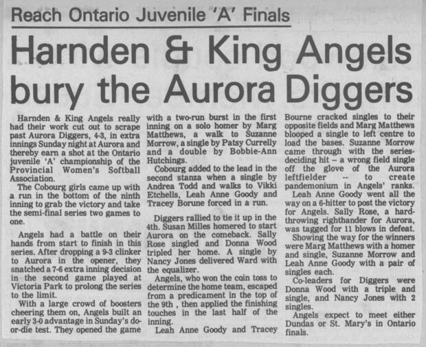 1978 Cobourg Angels