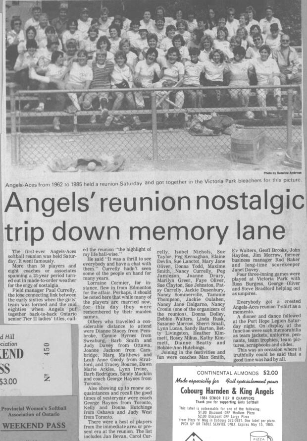 1985 Cobourg Angels