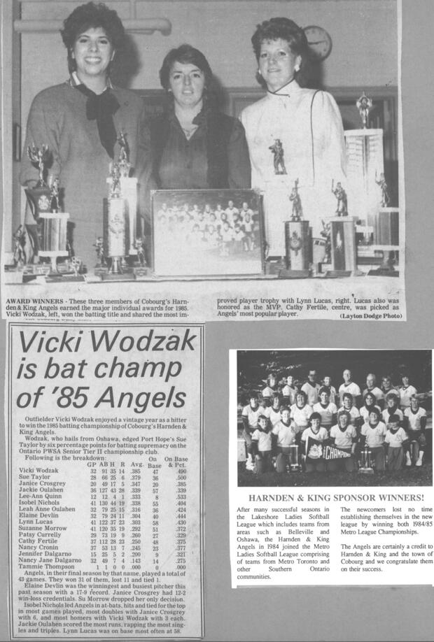 1985 Cobourg Angels