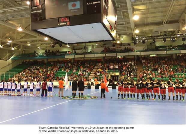 2016 Team Canada Floorball U-19 Belleville Worlds