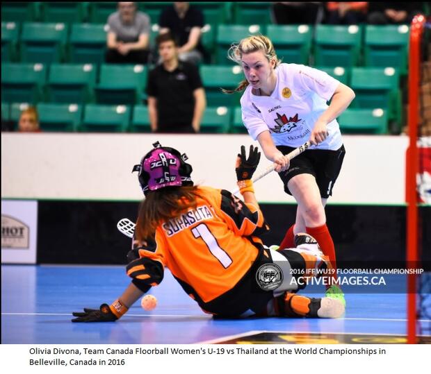 2016 Team Canada Floorball U-19 Belleville Worlds