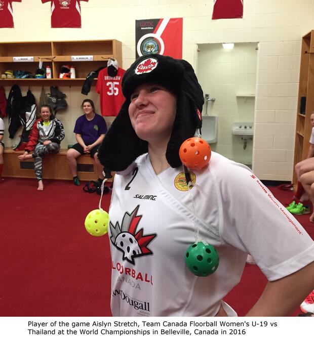 2016 Team Canada Floorball U-19 Belleville Worlds