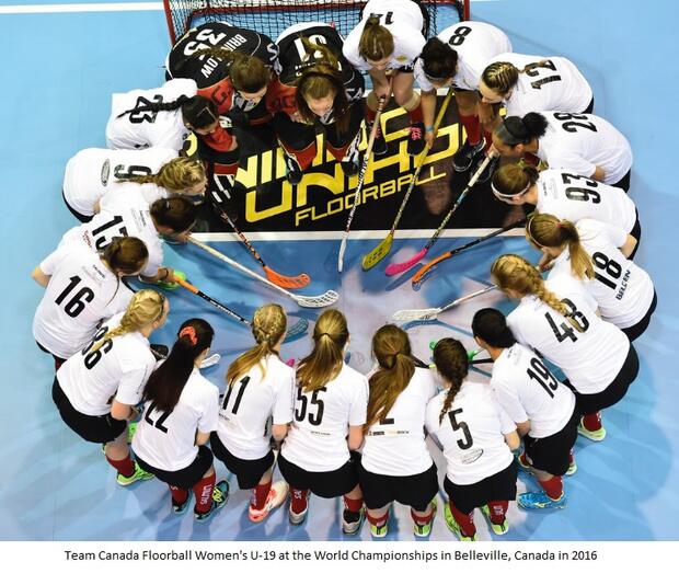 2016 Team Canada Floorball U-19 Belleville Worlds